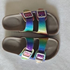 Madden Girl Multi Color Youth Sandals Shoes